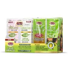 OLIVE MIRACLE ANTI - BREAKAGE NO LYE - RELAXER (PACKETS SOLD INDIVIDUALLY)