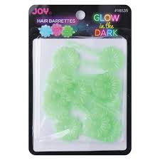 BARRETTES À CHEVEUX FLUORESCENTES JOIE #16535