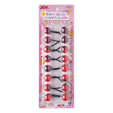 JOY TWIN BEAD PONYTAILERS *16131