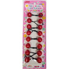 JOY TWIN BEAD PONYTAILERS #16158