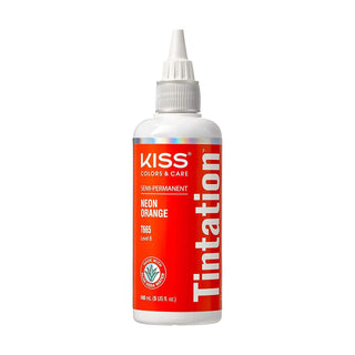 KISS COLOR SEMI - PERMANENT T665 NEON ORANGE 5OZ - Beautylicious Canada