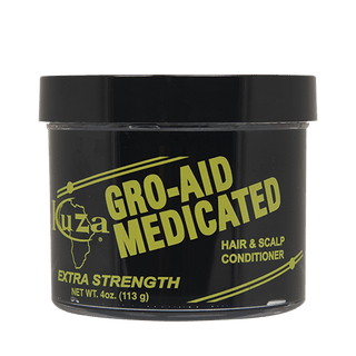 KUZA GRO-AID MEDICATED HAIR & SCALP CONDITIONER - EXTRA STRENGTH 4OZ