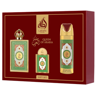 QUEEN OF ARABIA 3PCS GIFT SET BY LATTAFA