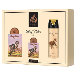 ART OF NATURE II 3PCS GIFT SET BY LATTAFA