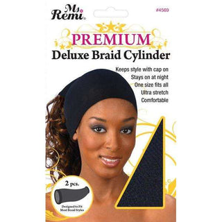 Ms. Remi Deluxe Braid Cylinder 2Pc Asst Color *4569 - Beautylicious Canada
