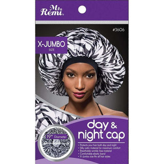 Ms. Remi Extra Jumbo Day & Night Cap Zebra *3606 - Beautylicious Canada
