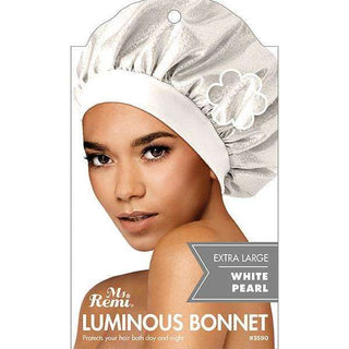 Ms. Remi Luminous Bonnet XL White *3590 - Beautylicious Canada