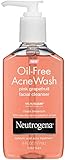 Neutrogena - Oil - Free Acne Wash Pink Grapefruit Facial Cleanser 6OZ - Beautylicious Canada