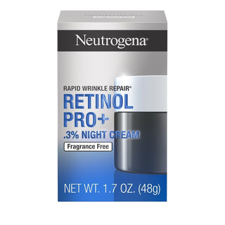 Neutrogena Rapid Wrinkle Repair Pro + 0.3% Night Cream - 1.7OZ - Beautylicious Canada