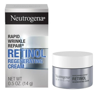 Neutrogena Rapid Wrinkle Repair Retinol Cream, Hyaluronic Acid 0.5OZ - Beautylicious Canada