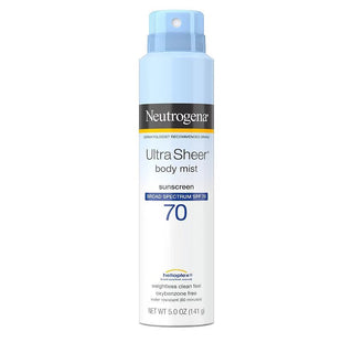 NEUTROGENA® SPF70 ULTRA SHEER BODY MIST SUNSCREEN 5OZ - Beautylicious Canada