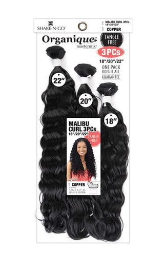 ORGANIQUE - MALIBU CURL 3PCS (18"/20"/22") - Beautylicious Canada