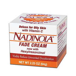CRÈME ÉCLAIRCISSANTE NADINOLA DELUXE POUR PEAUX GRASSES AVEC VITAMINE C 64g