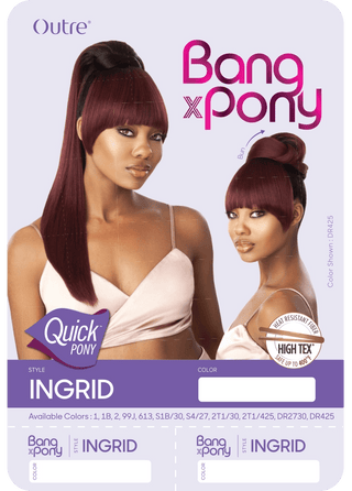 OUTRE INGRID BANG AND PONY - Beautylicious Canada