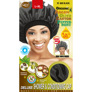 QFIITT ORGANIC DELUXE SHOWER & CONDITIONING CAP "868 - Beautylicious Canada
