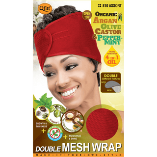 QFITT DOUBLE ORGANIC MESH WRAP *810 - Beautylicious Canada