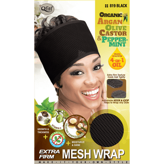 QFITT EXTRA FIRM ORGANIC MESH WRAP *819 - Beautylicious Canada