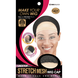 QFITT LACE TOP STRETCH MESH WIG CAP *5063 - Beautylicious Canada
