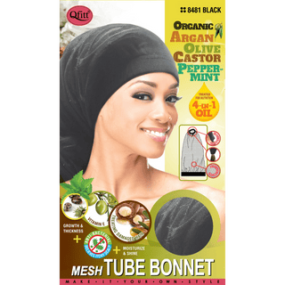 QFITT MESH ORGANIC TUBE BONNET *8481 - Beautylicious Canada
