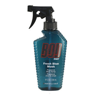 BOD MAN FRAGRANCE BODY SPRAY FRESH BLUE MUSK 8OZ