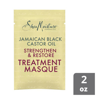 SHEAMOISTURE Jamaican Black Castor Oil Strengthen & Restore Hair Mask 2OZ - Beautylicious Canada