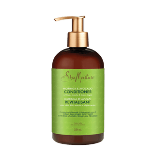 SHEAMOISTURE Moringa & Avocado Power Greens Conditioner 13 OZ - Beautylicious Canada