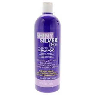 SHINY SILVER ULTRA ONE 'N ONLY CONDITIONING SHAMPOO 33.8OZ - Beautylicious Canada