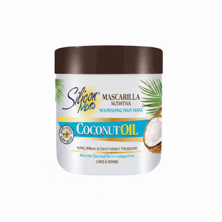 SILICONMIX MASCARILA NUTRITIVA COCONUT OIL HAIR MASK 10.5 OZ