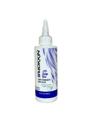 SMOKKIN SEMI - PERMANENT HAIR COLOR 112 INDIGO BLUE 5.5OZ - Beautylicious Canada
