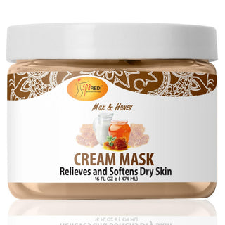 SPAREDI AROMATHERAPY MILK & HONEY CREAM MASK 16OZ - Beautylicious Canada