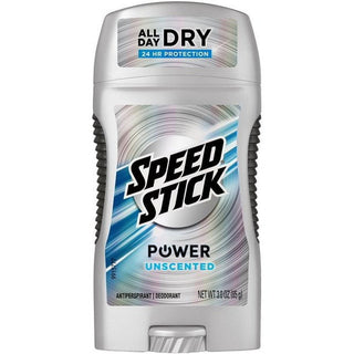 Speed Stick Power Anti - Perspirant Deodorant, Unscented 3 oz - Beautylicious Canada