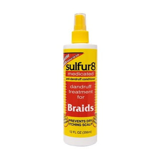 SULFUR 8 ANTI - DANDRUFF CONDITIONER SPRAY 12OZ - Beautylicious Canada