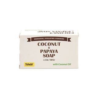 TAHA COCONUT & PAPAYA SOAP 3.5OZ - Beautylicious Canada