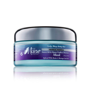 THE MANE CHOICE Tropical Moringa Sweet Oil & Honey Endless Moisture Mask 8OZ - Beautylicious Canada