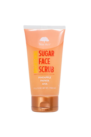TREE HUT BRIGHTENING SUGAR FACE SCRUB PINEAPPLE PAPAYA 7.4 OZ - Beautylicious Canada