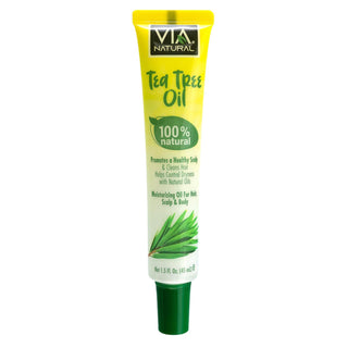 VIA NATURAL TEA TREE OIL 100% NATURAL 1.5OZ - Beautylicious Canada