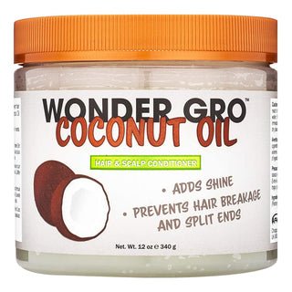 WONDER GRO COCONUT OIL HAIR & SCALP CONDITIONER COCONUT OIL 12 OZ - Beautylicious Canada