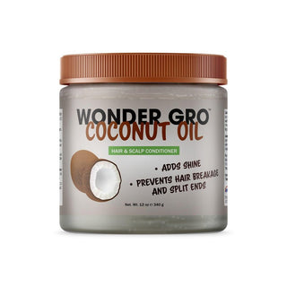 WONDER GRO COUCNUT OIL HAIR & SCALP CONDITIONER 6OZ - Beautylicious Canada