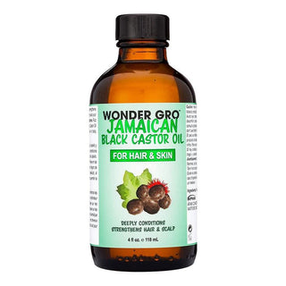WONDER GRO OIL BLACK CASTOR OIL 4OZ - Beautylicious Canada